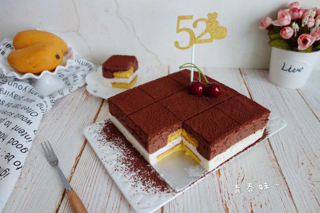 酸奶巧克力慕斯蛋糕