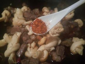 喜欢吃辣的可以放一点辣椒粉