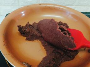 炒至如图状态即可