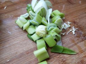 葱花切段