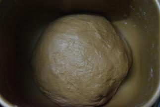 放入面包桶，启动发酵功能进行发酵