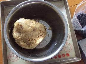 搅拌成团