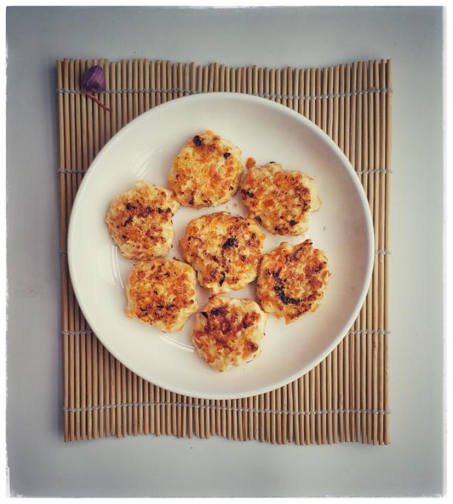 南瓜鸡胸肉饼