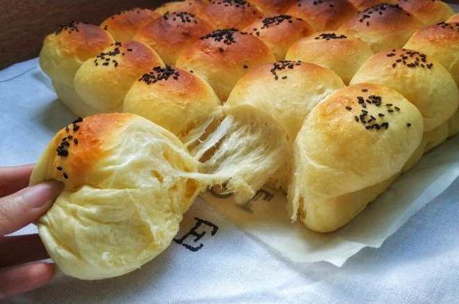 豆香奶油面包