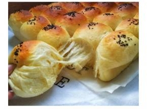 面包机揉面没有出膜也能做出拉丝哦 ꒰⑅•ᴗ•⑅꒱