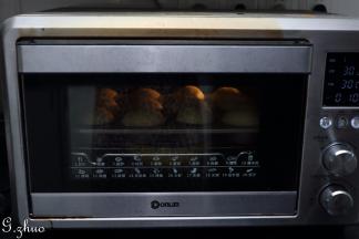 放入东菱烤箱中下层，上下温度是30度，30分钟。