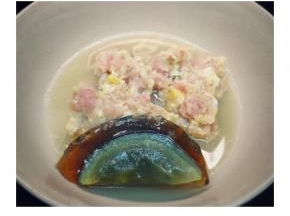肉饼嫩滑，汤甘甜