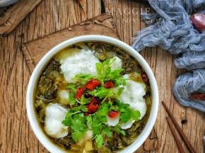 撒香菜。