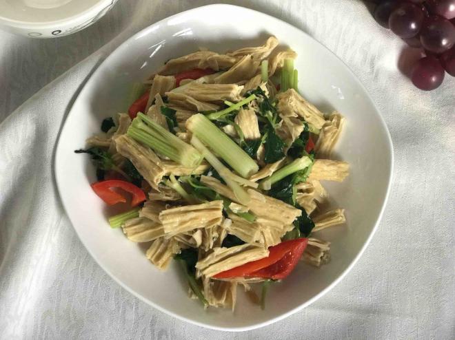 素炒腐竹（减肥瘦身版）