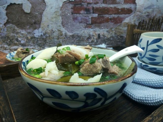 排骨山药海带汤