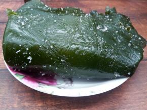 盐渍海带准备好