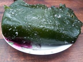 盐渍海带准备好