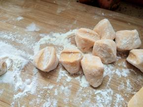 分成若干小面团