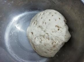 取出面团
