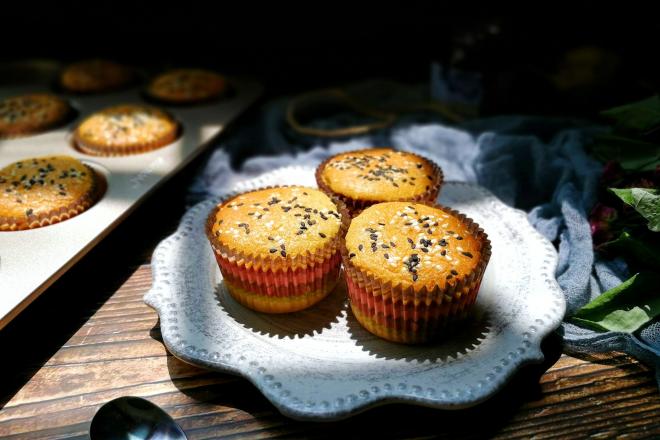 苦荞海绵纸杯蛋糕