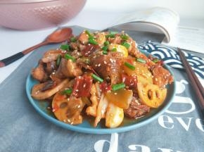麻辣干锅鸡就ok了。