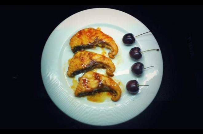 烧汁脆肉鲩鱼腩