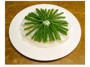 摆上豆角段