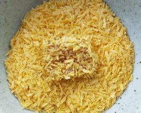 一个一个裹匀。