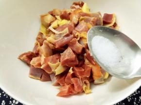 放入食盐