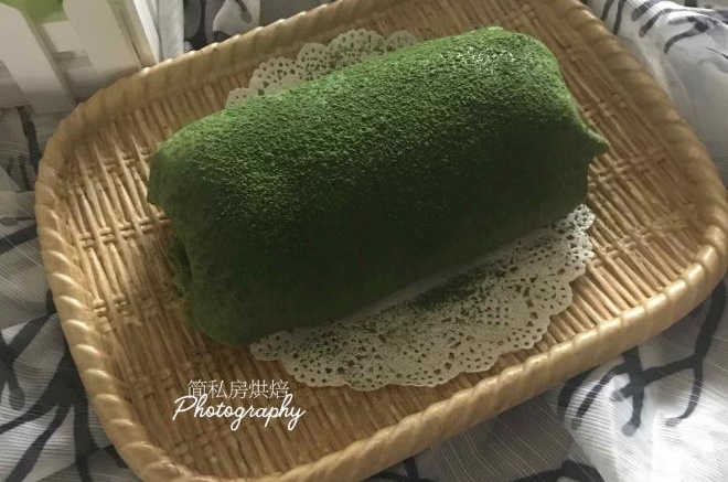 小麦草毛巾卷