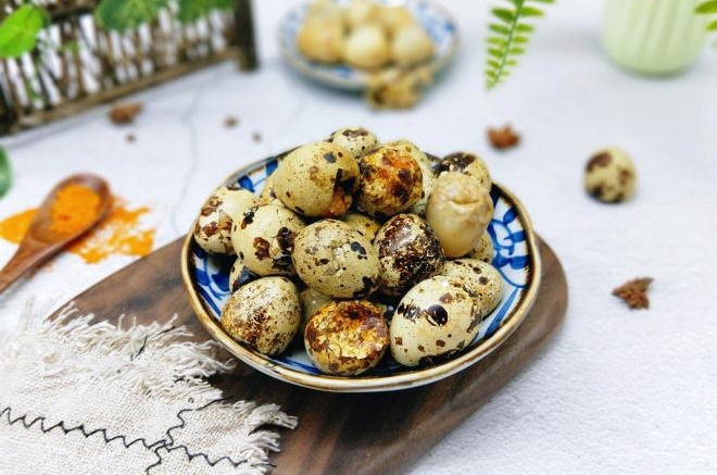 烤肉味卤鹌鹑蛋