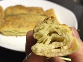 可香啦，咬一口就会掉渣，外酥里嫩。