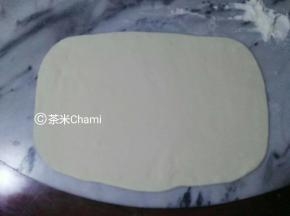 擀成面片