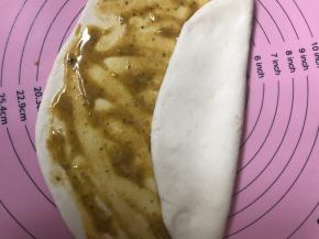 在三分之一处折进来