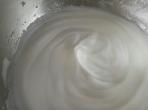 打发至小弯钩状态