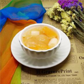 果香甜美的木瓜山药羹制作好啦。