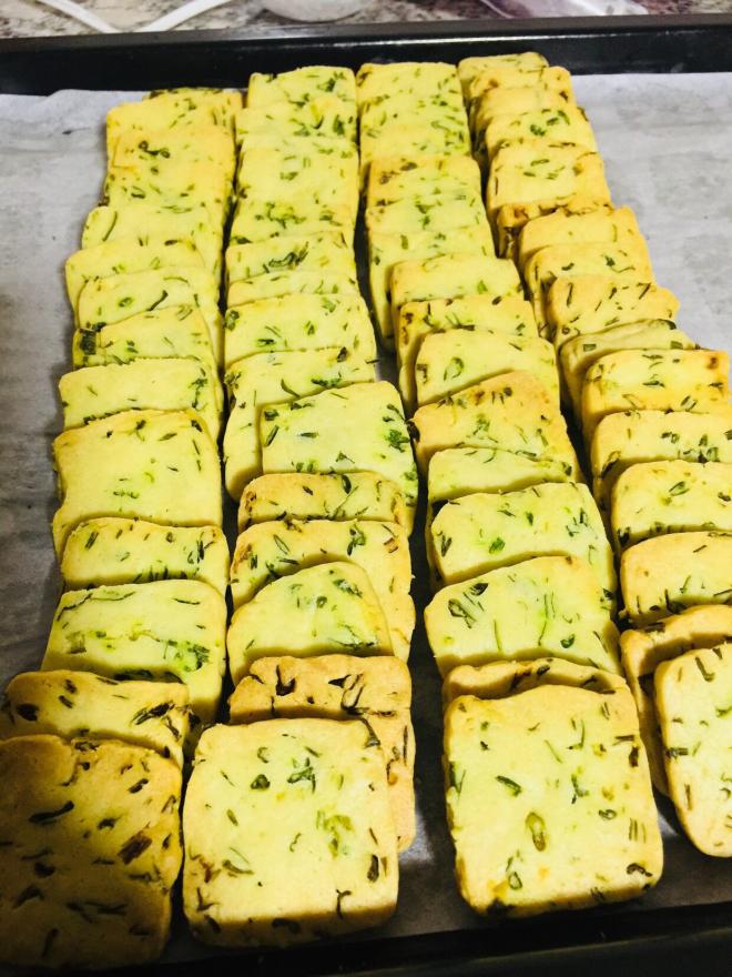 咸味香葱曲奇饼干