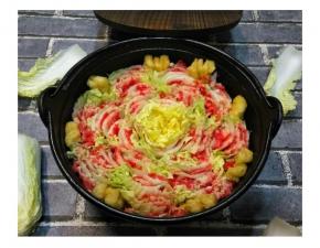 最后放入豆干，洒入蒜盐（可放可不放）