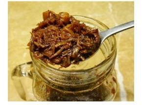 再加入两勺xo酱翻炒均匀，馅料就完成了。