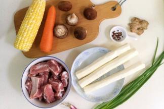 准备好需要的食材。