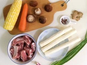 准备好需要的食材。