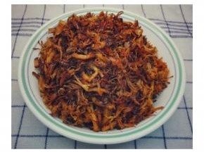 焦脆甘香，我一人可以干掉一大碗。