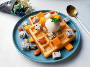 完美的华夫饼就ok了。