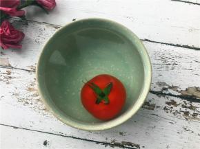 将番茄放入开水中浸泡一会儿去除外皮。