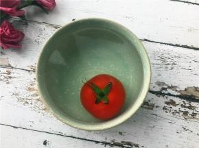 将番茄放入开水中浸泡一会儿去除外皮。