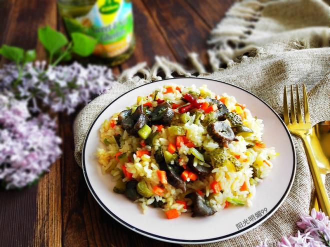 海参青瓜炒饭