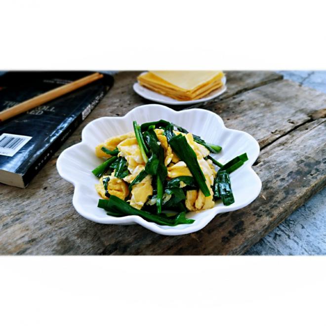 韭菜炒鸡蛋