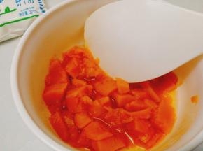 趁热压泥状