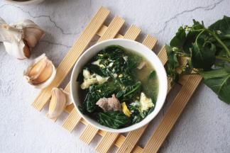 最后加盐调味即可