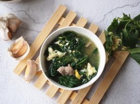 最后加盐调味即可