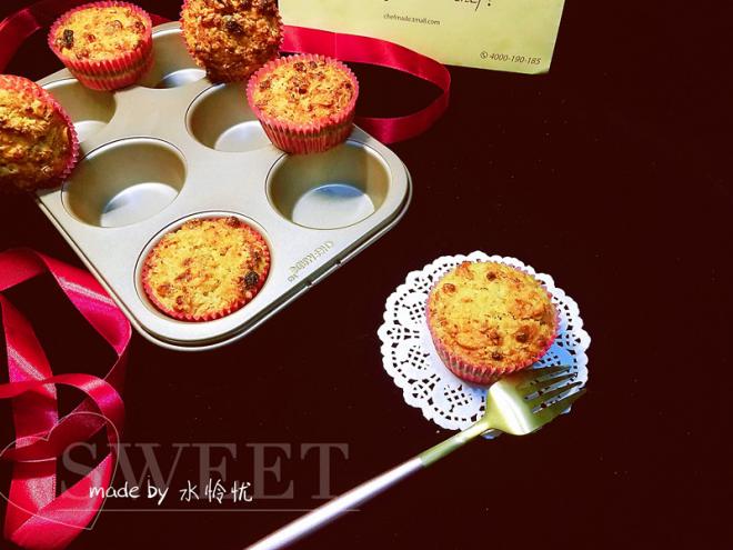 低脂燕麦肉松玛芬