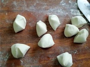 切成小剂子