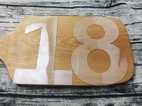 准备好法焙客数字蛋糕模具