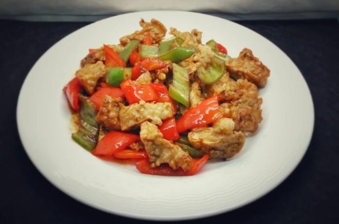 素咕噜肉（杏鲍菇版）