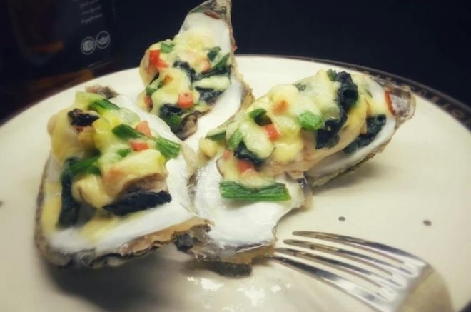 芝士菠菜焗生蚝&沙拉醬焗生蚝